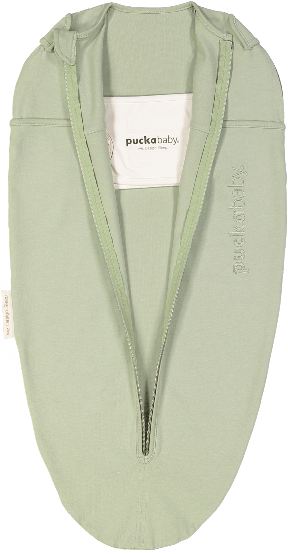 Puckababy The Original sovepose – mini 3/6 mdr. bomuld, oliven