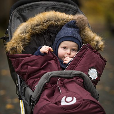 lille Nature Wine red child stroller
